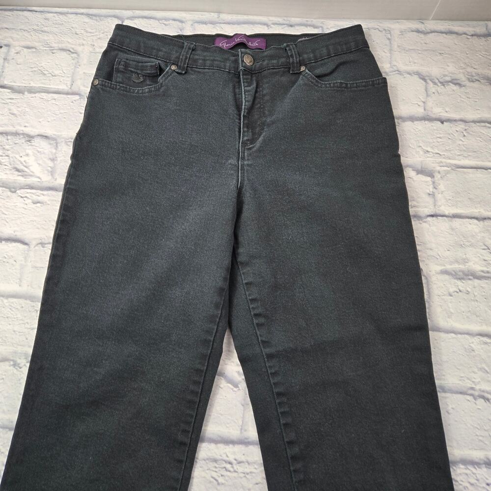 Gloria Vanderbilt Women's Jeans Amanda size 8 Short Black - Picture 4 of 13